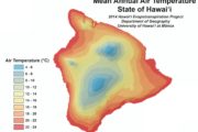 mean temperature hawaii image