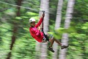 Ziplining on the Big Island