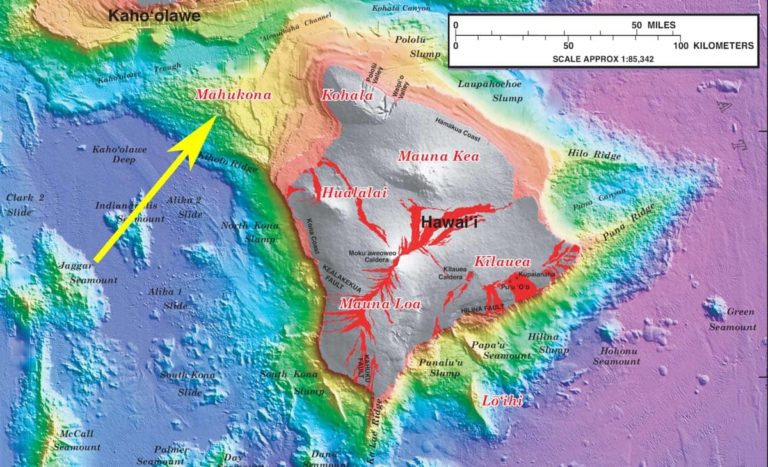 The History of the Big Island told by 6 (or 7?) volcanoes