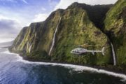 Kohala coast waterfall helicopter tour